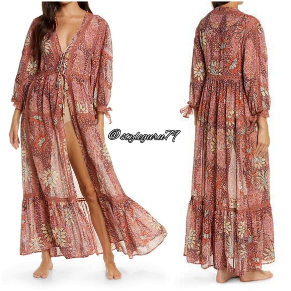 NWT, Free People, Grasslands Kimono - Picture 3 of 5